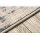 Tappeto YOYO GD80 bianco / grigio - Tigre per bambini, strutturali, sensoriali Frange 