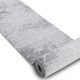 Läufer Strukturell MEFE 6182 zwei Ebenen aus Vlies grau 60 cm