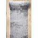 Läufer Strukturell MEFE 6182 zwei Ebenen aus Vlies grau 60 cm