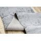 Vloerbekleding Structureel MEFE 6182 twee poolhoogte , grijskleuring 