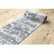 Chodnik Strukturalny MEFE 6184 dwa poziomy runa ciemnoszary 90 cm