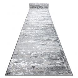 Strukturni tekač MEFE 6184 dve ravni flisa temno siva 100 cm