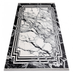 Modern carpet TULS structural, fringe 51210 Marble anthracite