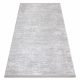 Moderní koberec TULS strukturální, střapce 51248 šedá
