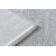 Modern carpet TULS structural, fringe 51248 grey
