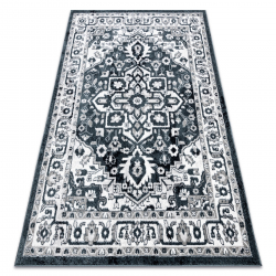 Matta POLI 8756A Prydnad blå