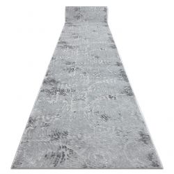 Tapis de couloir Structural MEFE 8725 deux niveaux de molleton gris 60 cm 