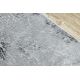 Passadeira Structural MEFE 8725 dois níveis de lã cinza cinzento 60 cm