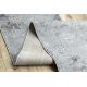 Moderner Teppich SAMPLE Naxos A0115 full embosy, Geometrisch – strukturell, creme / gold