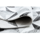 Teppe ARGENT - W6096 Trekanter grå / svart