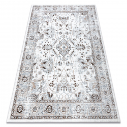 Килим ARGENT – W7040 кадър, vintage сив / бежово