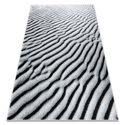 Килим ARGENT – W9558 дюни, пясък сив