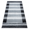 Tapis ARGENT - W9557 Cadre, vintage, lignes gris