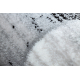 Килим ARGENT - W9557 каркас, vintage, Лінії сірий