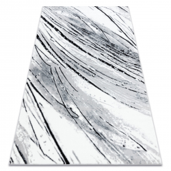 Tæppe ARGENT - W9563 Linjer hvid / grå
