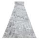 Covor BUBBLE cerc fildeş 12 IMITARE BLANĂ DE IEPURE 3D structural