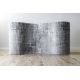 Covor BUBBLE cerc fildeş 12 IMITARE BLANĂ DE IEPURE 3D structural