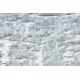 Covor BUBBLE cerc fildeş 12 IMITARE BLANĂ DE IEPURE 3D structural