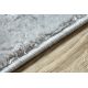 Běhoun Strukturální MEFE 8722 dvě úrovně rouna šedá / bílá 120 cm