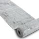 Chodnik Strukturalny MEFE 8722 dwa poziomy runa szary / biały 150 cm