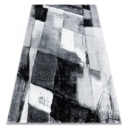Tapis ARGENT - W9576 Abstraction gris
