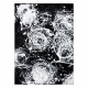 Dywan ARGENT - W9565 Abstrakcja czarny / szary