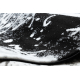 Teppich ARGENT - W9565 Abstraktion schwarz / grau