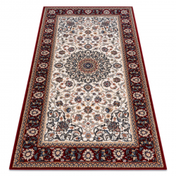 Dywan PATCHWORK 21720 beż / brązowy - Skóra bydlęca, Romby 