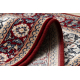 Volnena preproga NAIN Ornament, okvir 6635/51036 bež / bordo