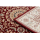 Carpet Wool NAIN Rosette, frame 7176/51066 claret