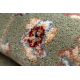Teppich Wolle NAIN Ornament, Rahmen 7338/51088 grün / beige