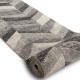 Runner FEEL 5673/16811 HERRINGBONE grey / anthracite / cream 120 cm