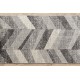 Runner FEEL 5673/16811 HERRINGBONE grey / anthracite / cream 120 cm