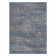 Teppich Wolle NAIN Ornament 7708/51911 dunkelblau / orange