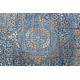 Tappeto NAIN Ornamento 7708/51911 blu scuro / arancia
