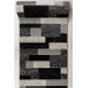 Pouffe Négyzetes 50 x 50 x 50 cm Boho, rombuszok 22319 lábtartó bézs / krém