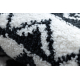 Kulatý koberec FUN Napkin ubrousek - krém