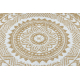 Carpet FUN Napkin circle - gold
