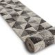 Läufer FEEL 5672/16811 DREIECKE grau / anthrazit / creme 80 cm