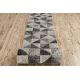 Läufer FEEL 5672/16811 DREIECKE grau / anthrazit / creme 80 cm