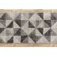 Läufer FEEL 5672/16811 DREIECKE grau / anthrazit / creme 80 cm
