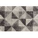 Läufer FEEL 5672/16811 DREIECKE grau / anthrazit / creme 80 cm