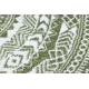 Okrúhly koberec FUN Napkin obrúsok - zelený