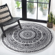 Carpet FUN Napkin circle - grey