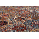Tappeto KESHAN frange, Ornamento, telaio orientale 7576/53511 terracotta