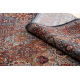 Tappeto KESHAN frange, Ornamento, telaio orientale 7576/53511 terracotta
