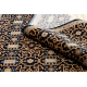 Carpet Wool KESHAN fringe, oriental classic 7680/53511 beige / navy