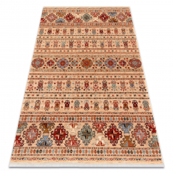 Koberec VLNA KESHAN strapce, oriental 7684/53555 béžová / terakota