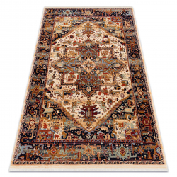 Tapete de lã VILLA 8986/68400 Cor lisa SIZAL, tecido plano cinzento