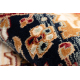 Teppich Wolle KESHAN Franse, Ornament orientalisch 2886/53555 beige / rotwein 